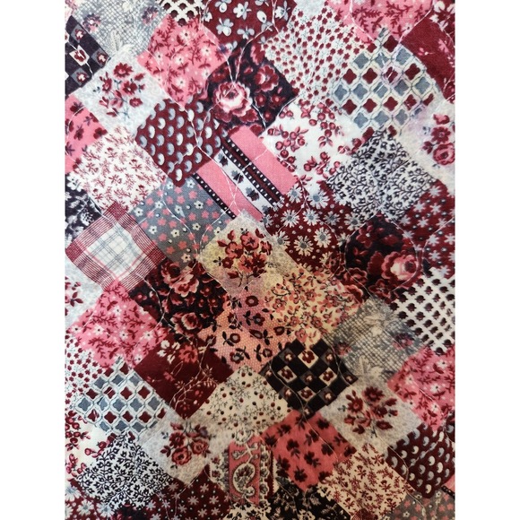 Vintage Pink Quilted Robe - Picture 4 of 5